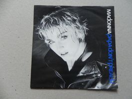 Single 7 " Pop Rock Sängerin Madonna 1986 Papa don`t Preach
